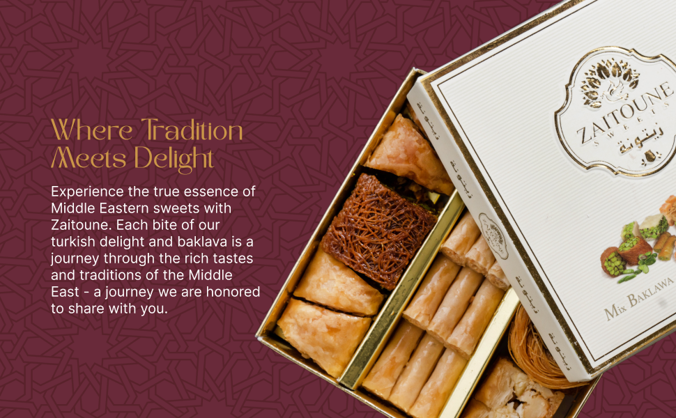 Zaitoune sweets, peanuts, arabic, turkish, pistachio, cashew, pine