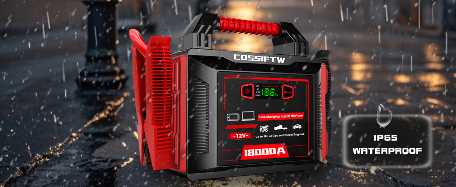 heavy duty jump starter