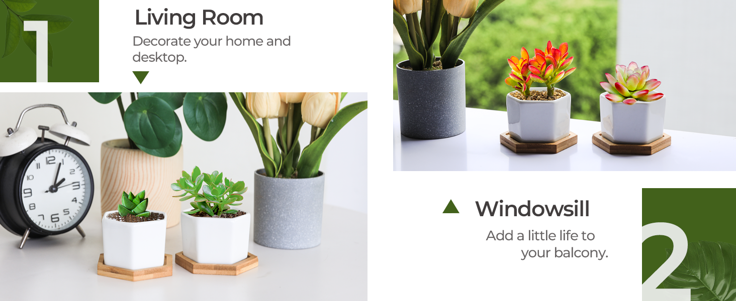ceramic pots