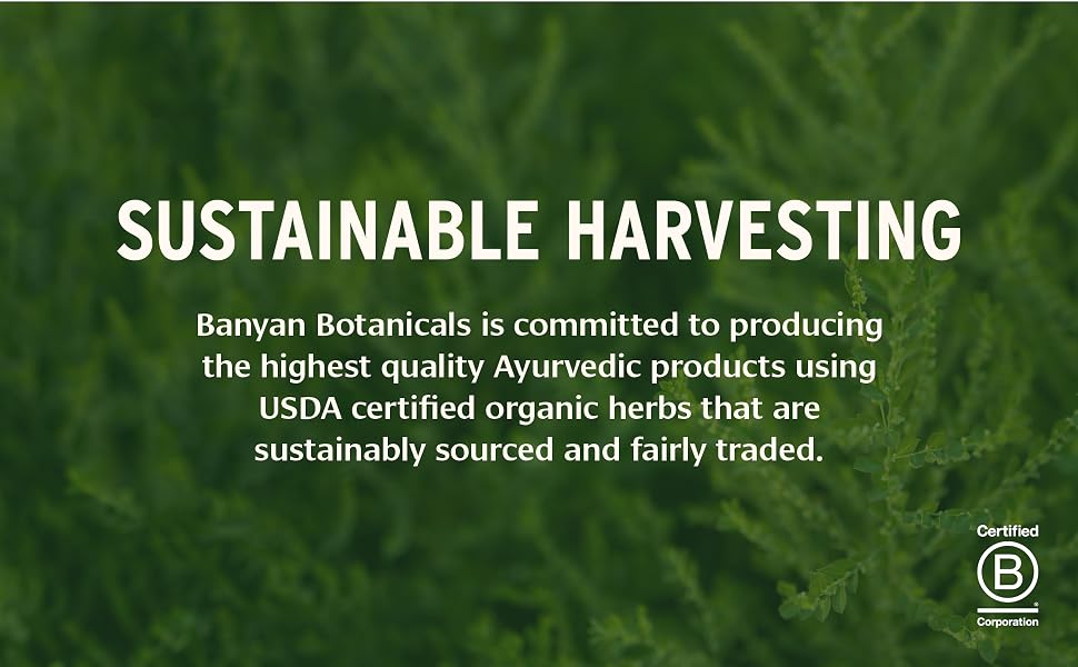 Sustainable harvesting