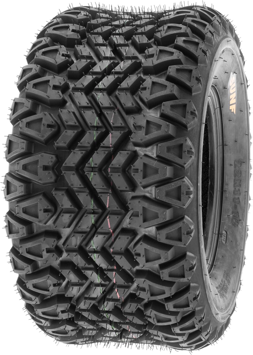 SunF 22x11-10 22x11x10 Golf Cart Lawn Mower Quad 4 Ply ATV UTV Tires G003 [ Rim(s) NOT included ]