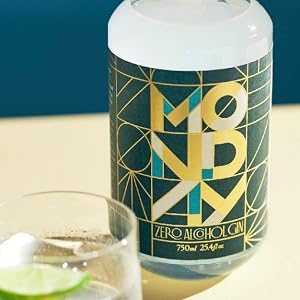 Bottle of Zero Alcohol Gin