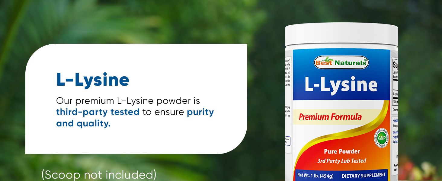 Best Naturals L-Lysine Powder
