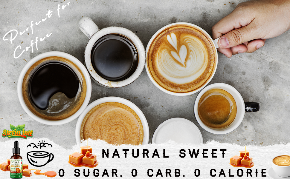 Naturally Sweet Stevia Drops - 0 Sugar, 0 Carb, 0 Calorie