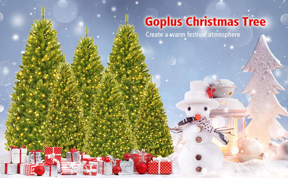 Pre-Lit Artificial Christmas Tree