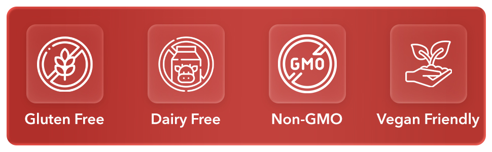 Healthy One Healthy Heart - Gluten, Dairy, and Soy Free &amp; Vegan Friendly