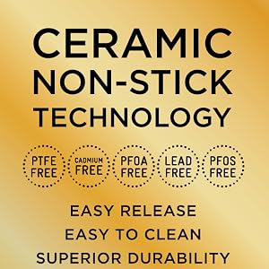 casaWare Ceramic Non-Stick Technology