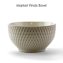dinnerware soup cereal chili white embossed stoneware bowl microwave dishwasher safe dining dish