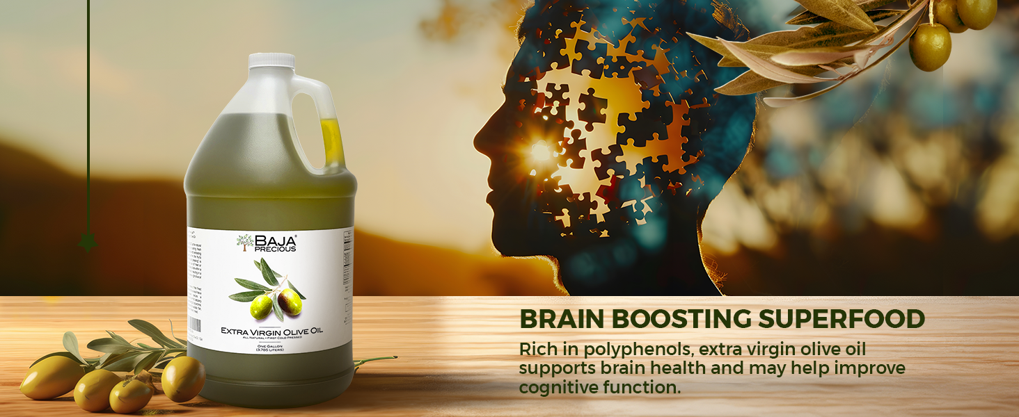 Extra Virgin Oil for brain boosting