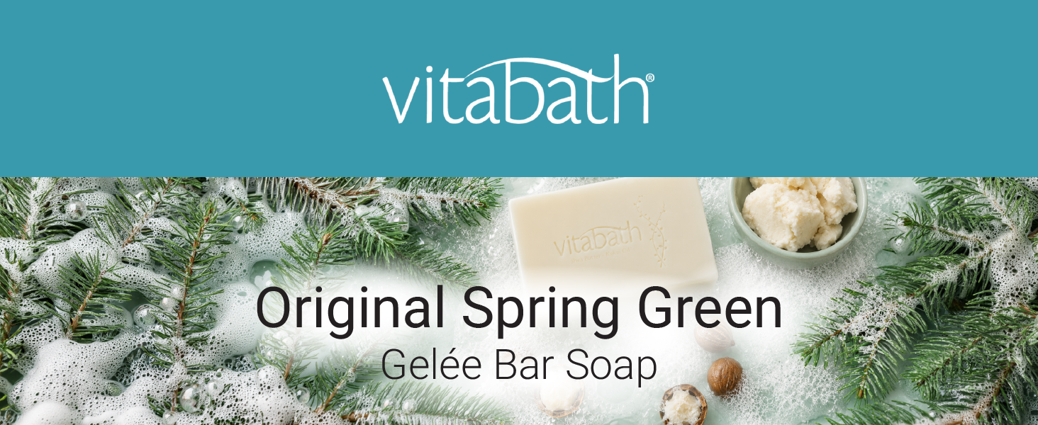 Original Spring Green Gelee Bar Soap1