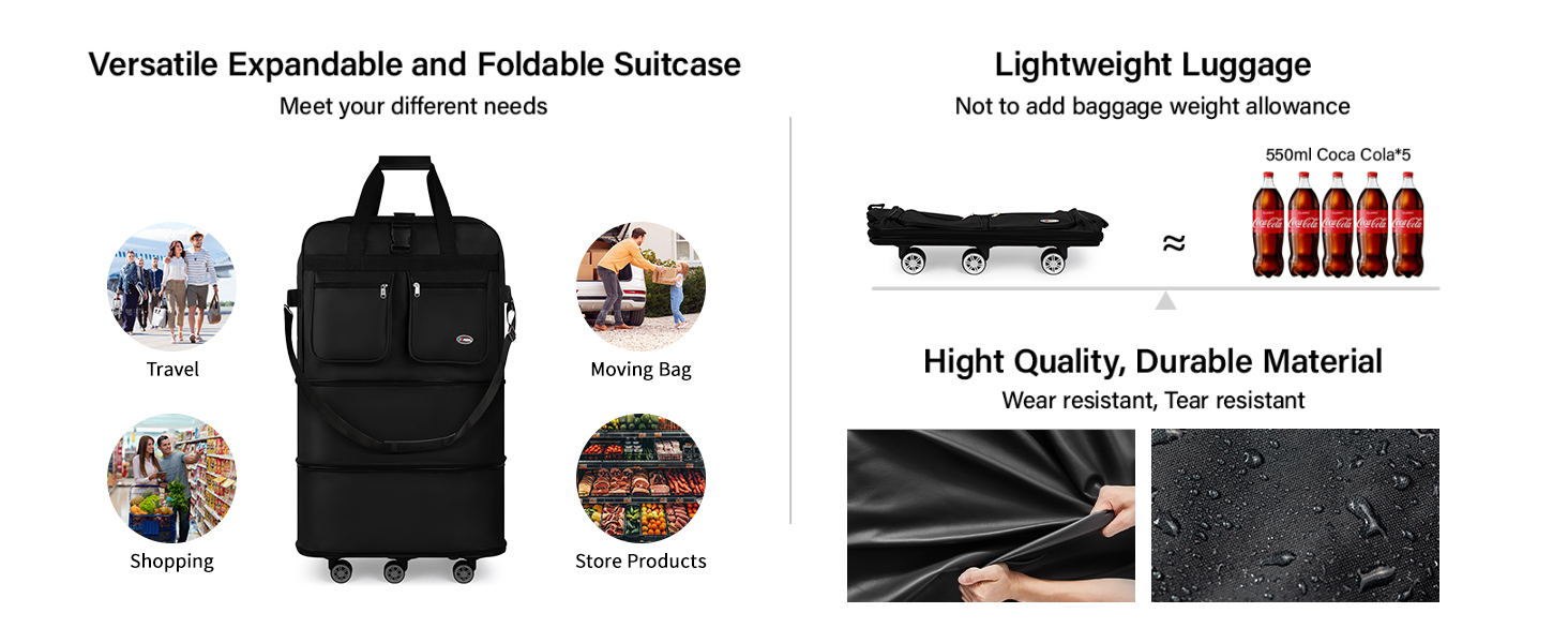 large rolling duffle bag,carry on rolling duffle bag,rolling duffle bag for travel