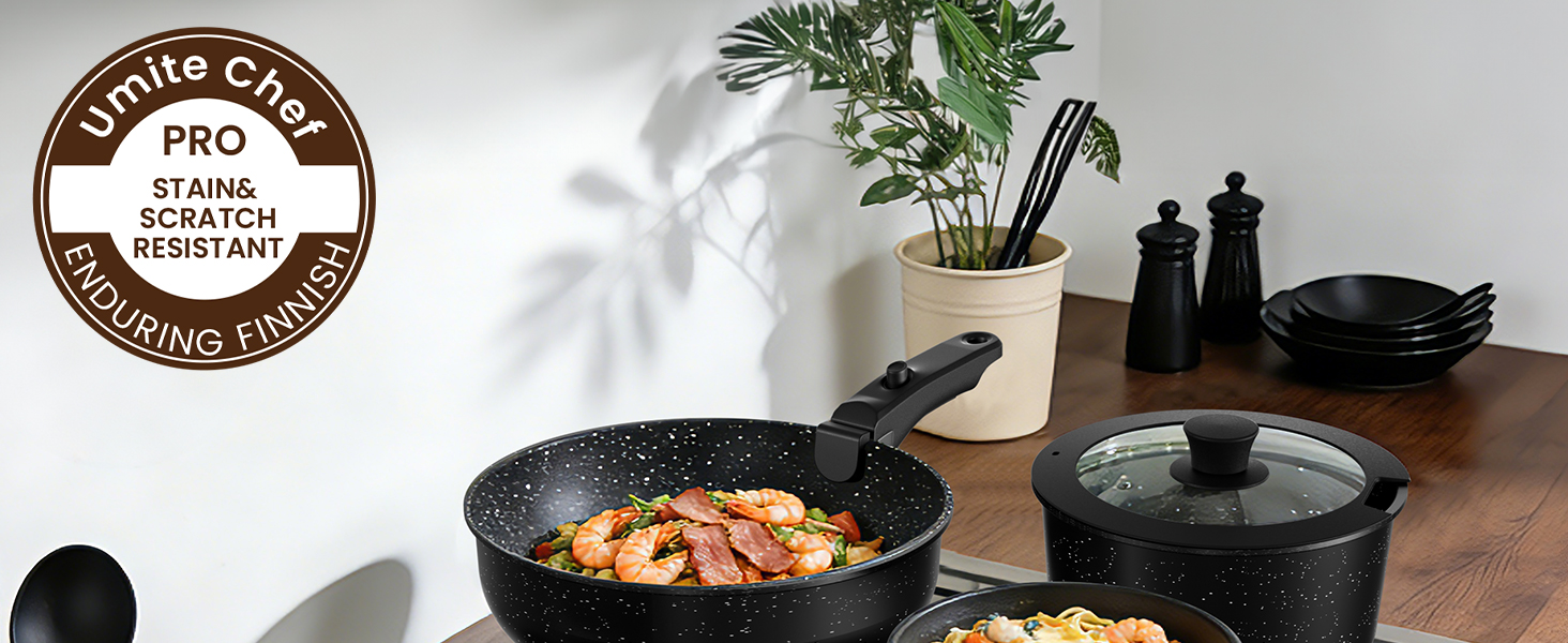 Pots and Pans Set Non Stick