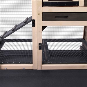 large rabbit hutch