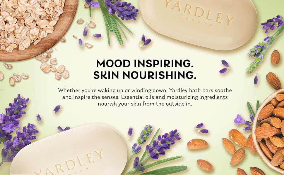 Mood Inspiring Skin Nourishing yardley soap
