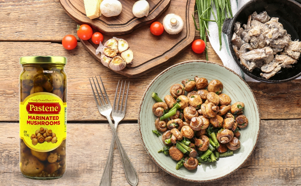 Pastene Marinated Mushrooms