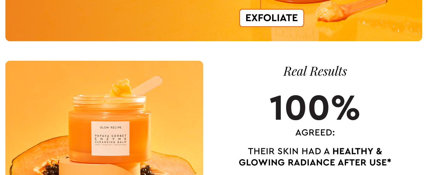 papaya sorbet enzyme balm