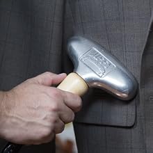 metal steam head men's suit
