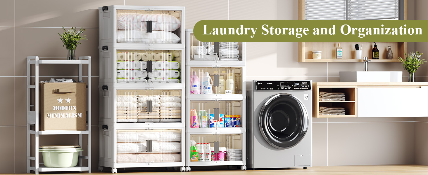 storage bins with lids