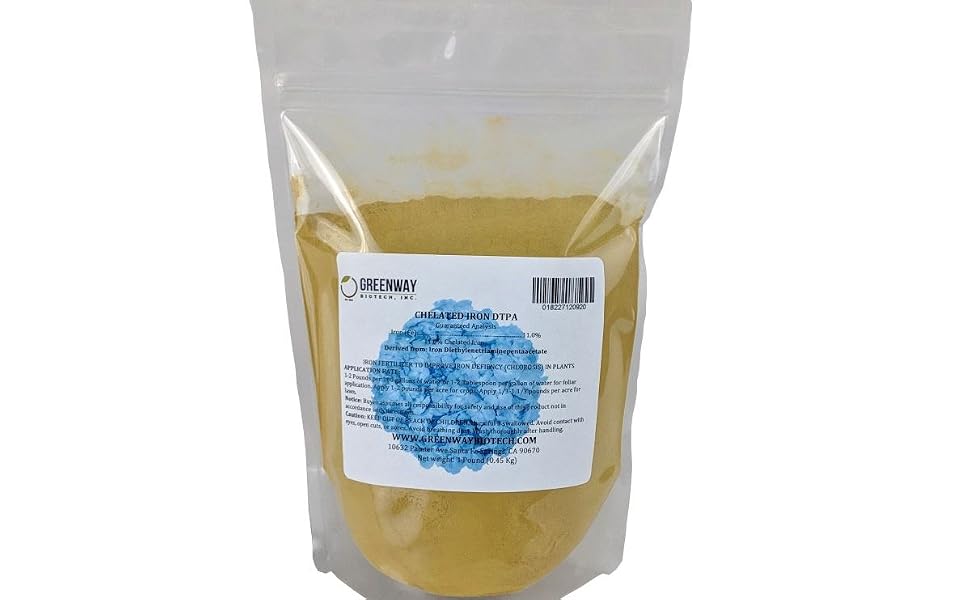 Chelated Iron DTPA 1 Pound