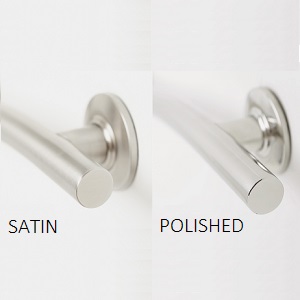 grab bar, wave grab bar, polished, satin, shower grab bar, toilet grab bar, towel bar, pull bar, ada