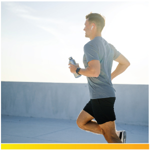 Man running