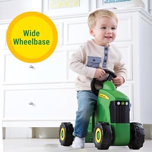 wide wheelbase ride on