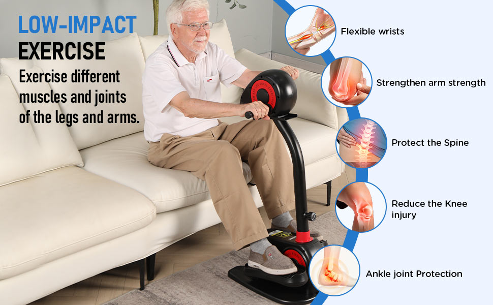 motorized pedal exerciser