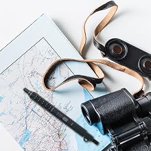 Zebra X701 Tactical Pen on map next to gear