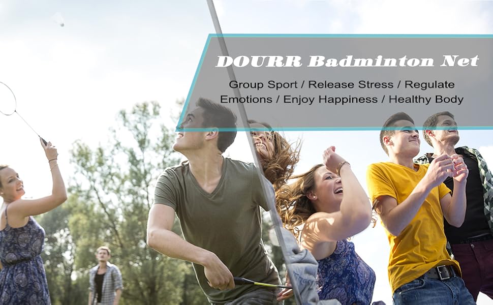 DOURR badminton net