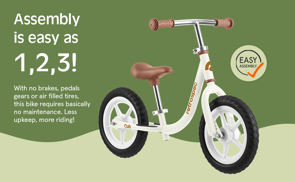 Retrospec Cub Kids Balance Bike
