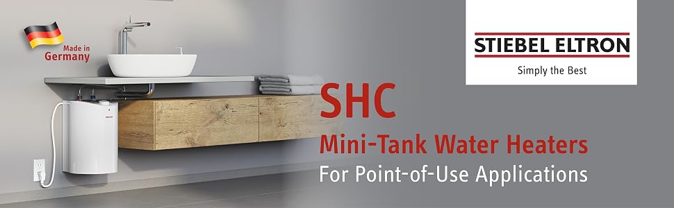 Stiebel Eltron SHC Mini-Tanks for Point-of-Use