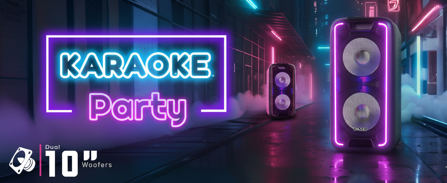 bluetooth party speaker box big speakers size large wireless portable parties gen led lighting huge