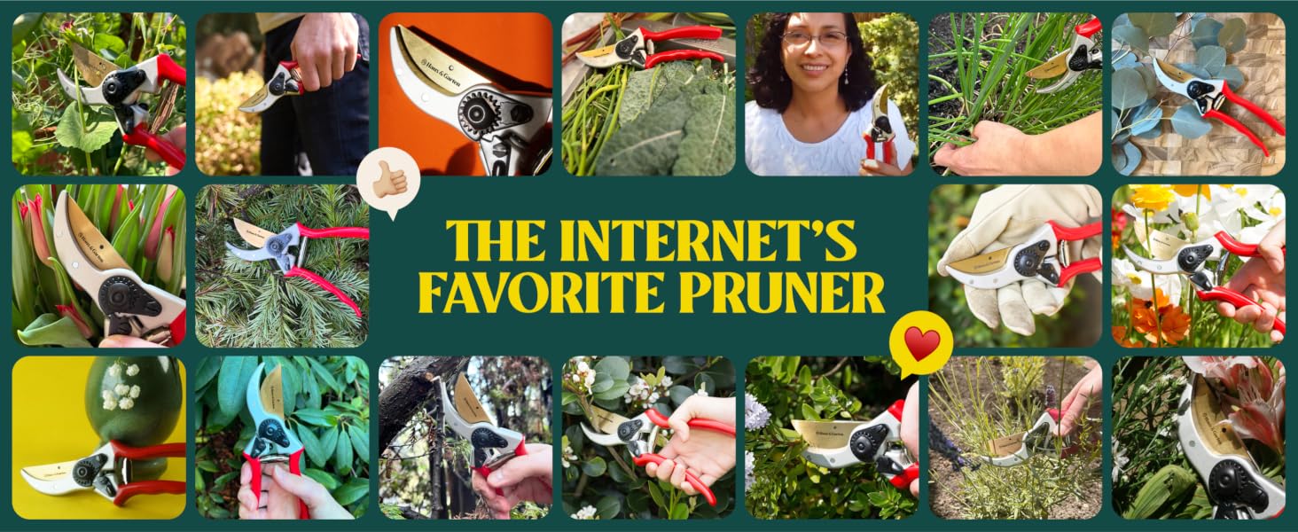Garden pruning scissors, plant shears for versatile gardening tasks, clippers for gardening