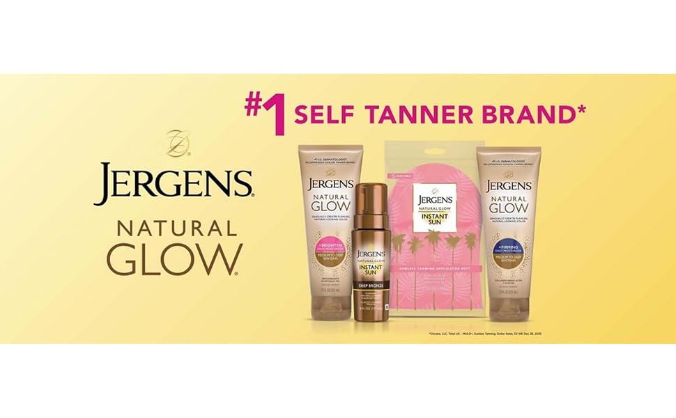 Jergens Natural Glow Family of Products
