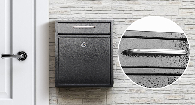 mail box with lock