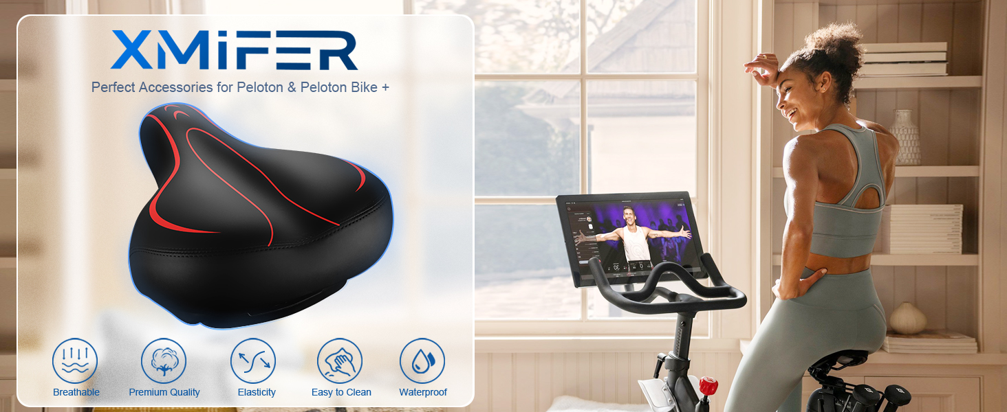 Xmifer bike seat for Peloton &amp; Peloton Bike+