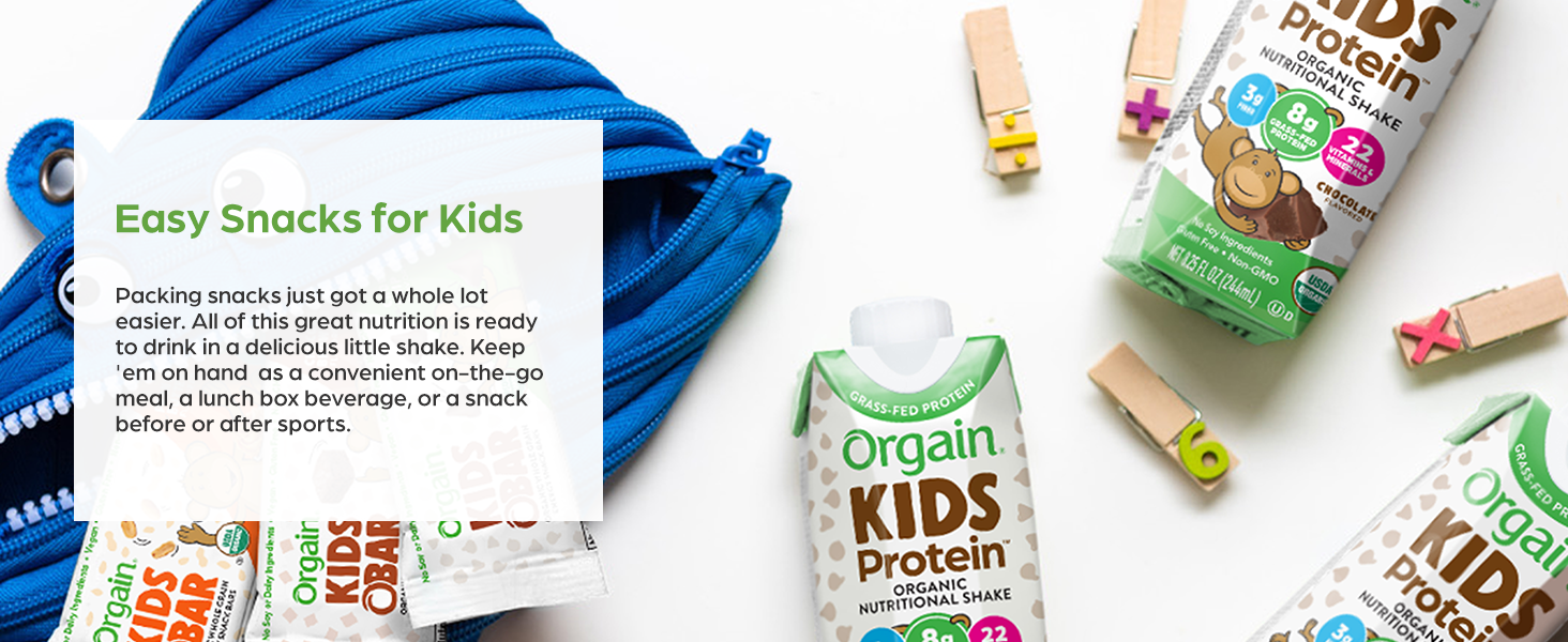 easy snacks for kids