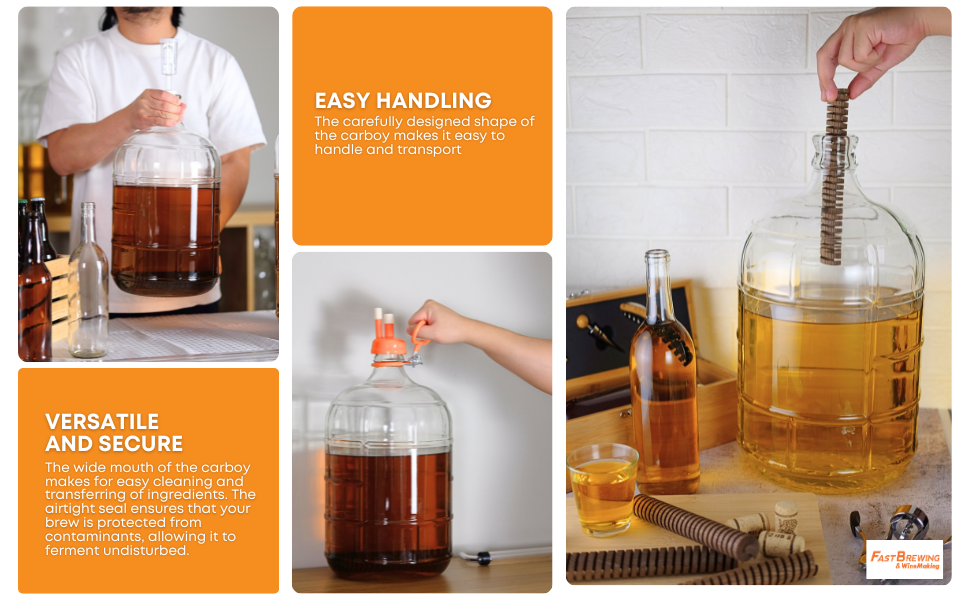 Man lifting carboy