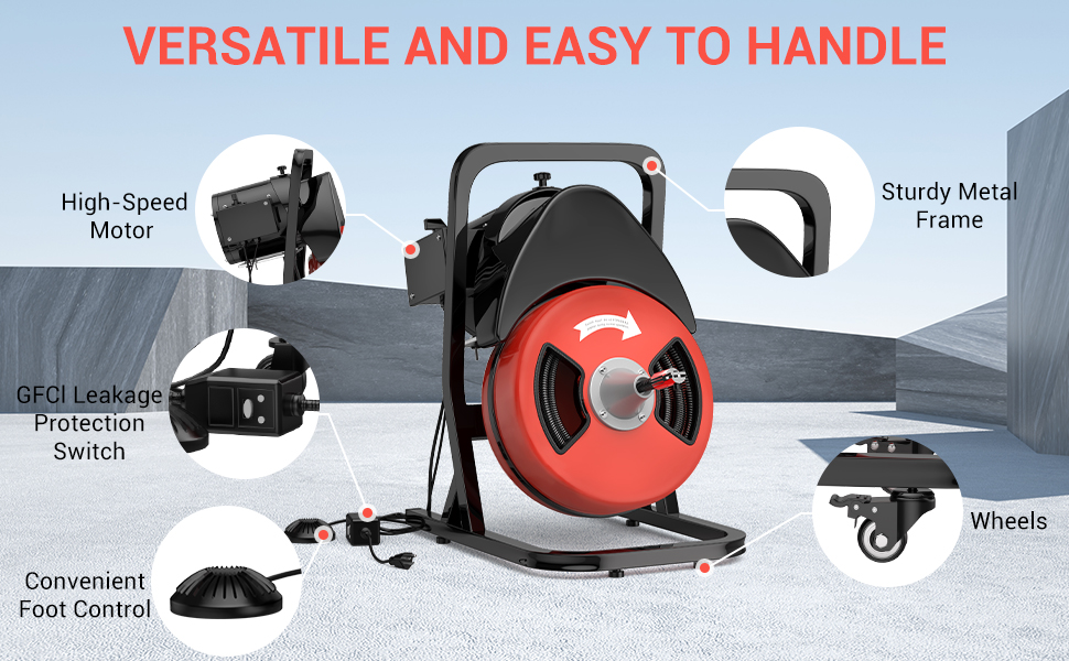 Drain Cleaner Machine