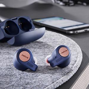 5 hours in the earbuds, and an extra 10 hours from the included, pocket-friendly charging case.