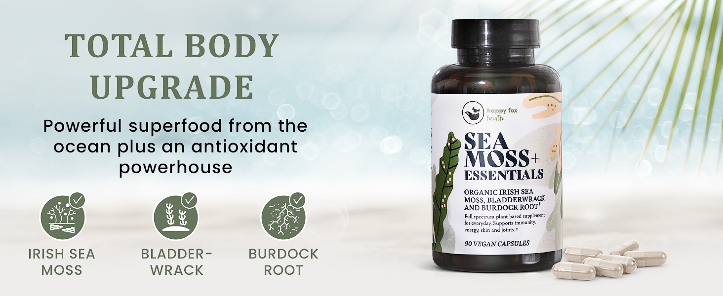 irish sea moss capsules seamoss pills burdock root capsules seamoss bladderwrack wildcrafted dr sebi