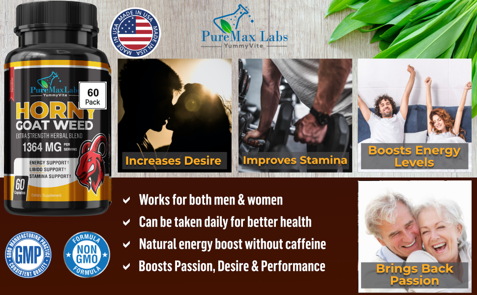 Gold Goat Weed 60 Benefits