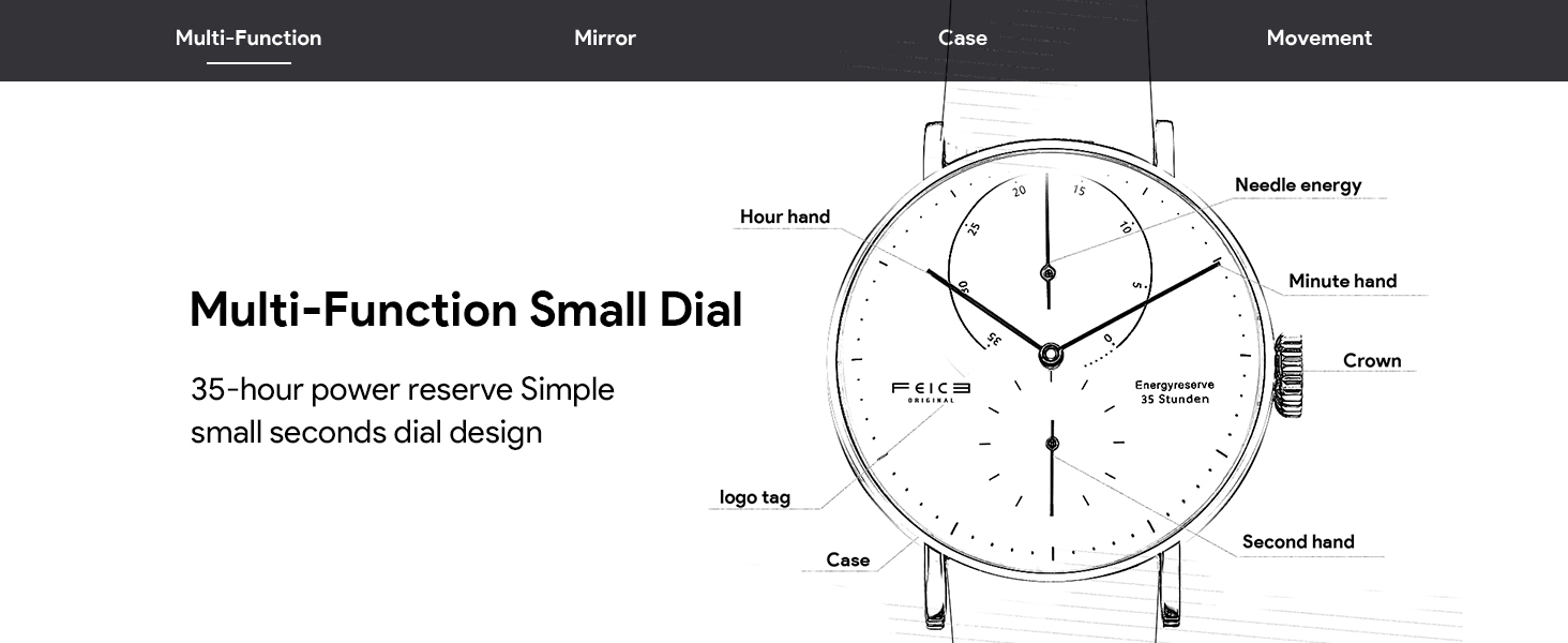 feice watches for men