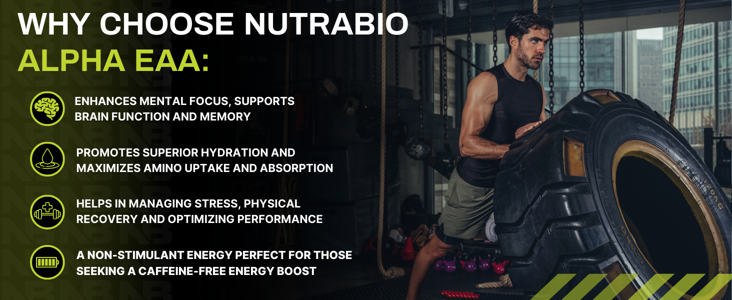 Why choose nutrabio Alpha EAA