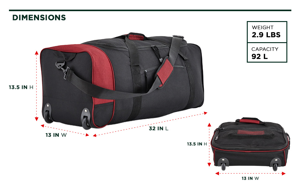 duffel; duffle