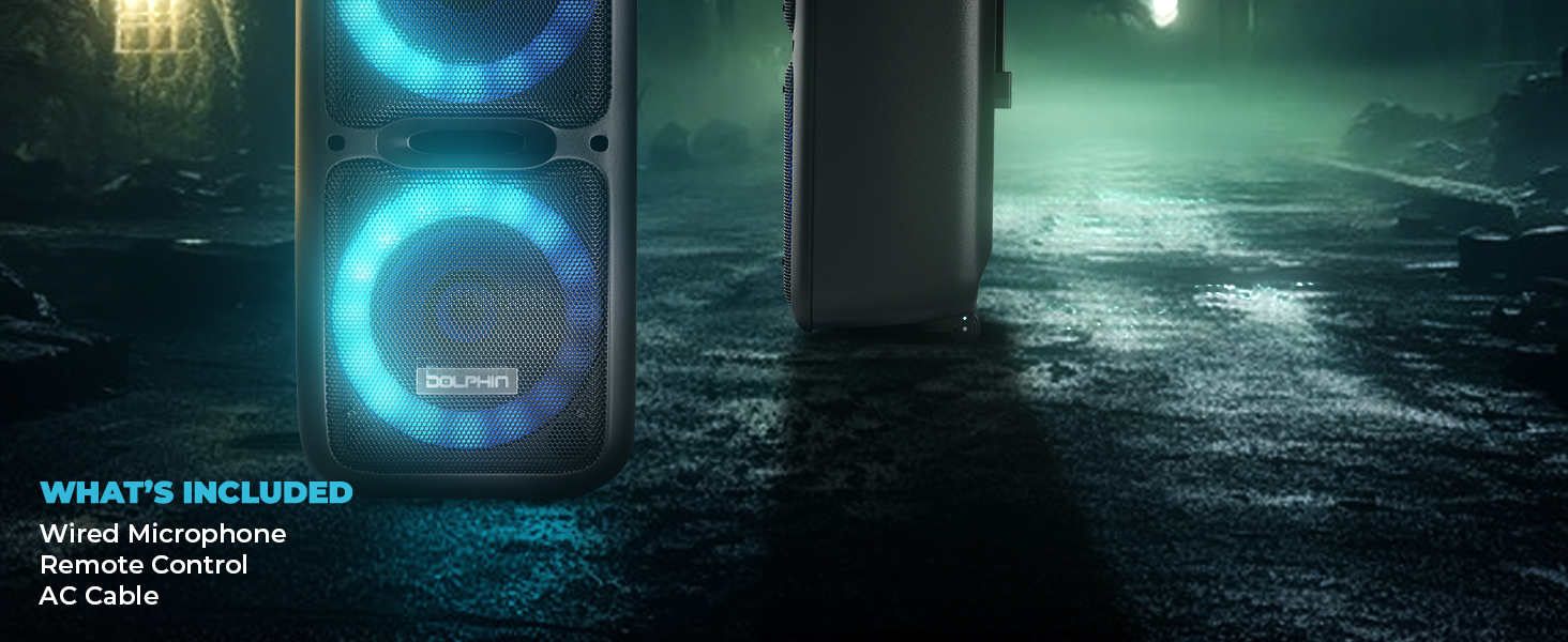 play radio rally bar performance black battery long life partybox tower high power pantalla portatil