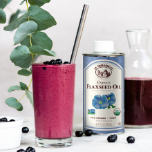 flaxseed oil smoothie