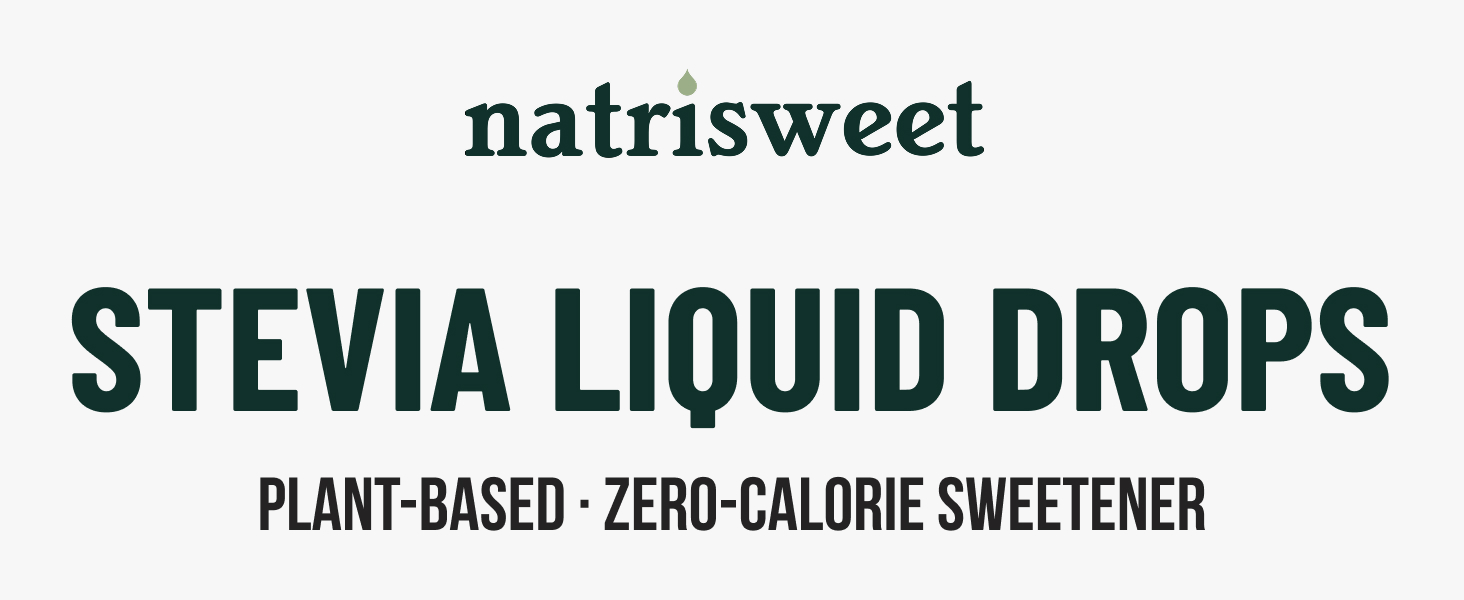 Stevia liquid drops