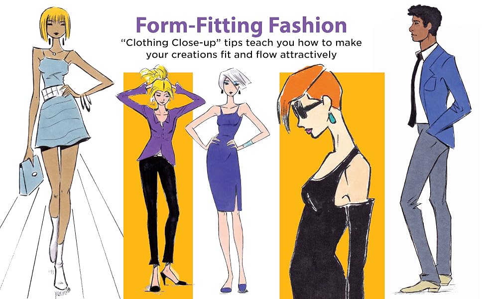 form-fitting fashion clothing close-up tips teach you how to make your creations fit and flow