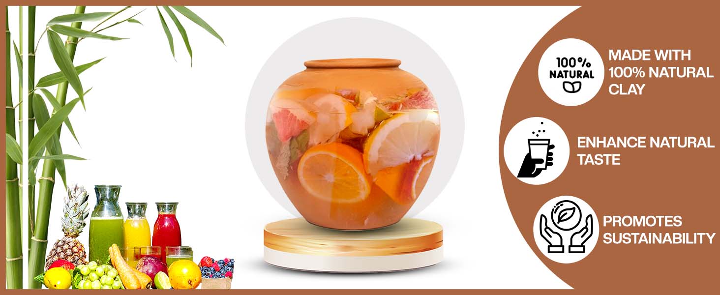 Clay Water Pot